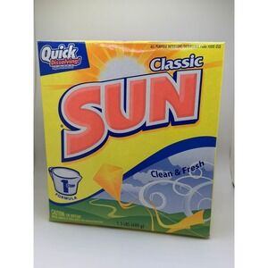 VTG SUN Powder Laundry Detergent Clean & Fresh Scent 1.5 Pounds